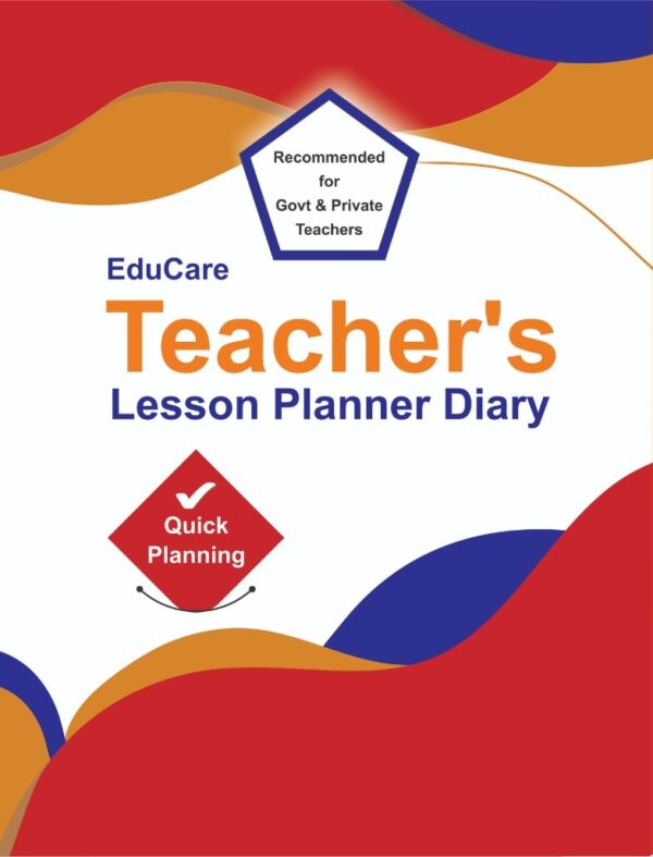 EduCare Teacher's Diary (Vertical Tick Format)