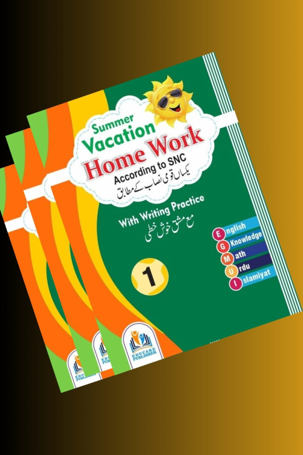 EduCare Vacation Work Book Grade-1