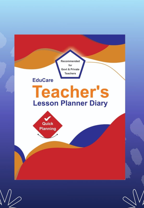 EduCare Teacher's Diary (Vertical Tick Format)