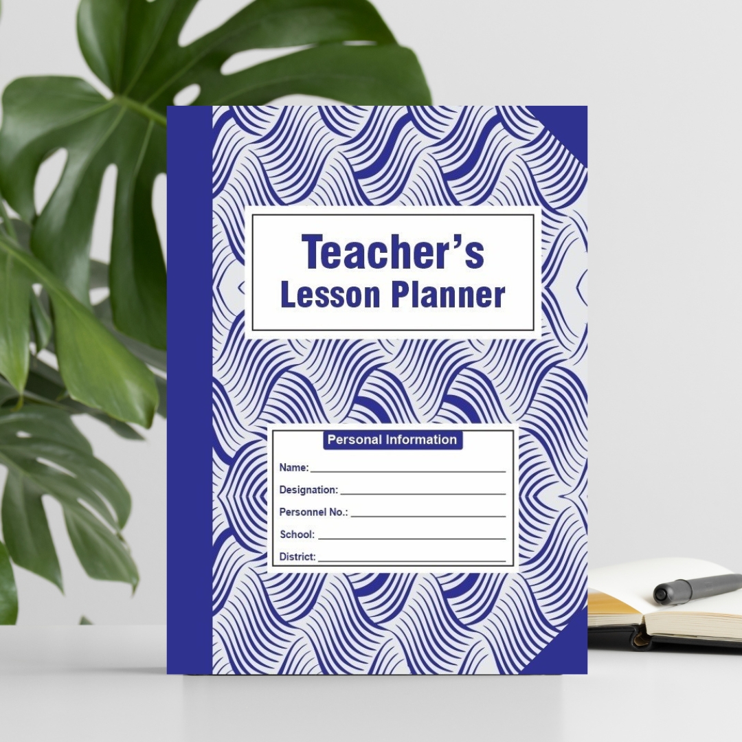 Teacher's Lesson Planner Register
