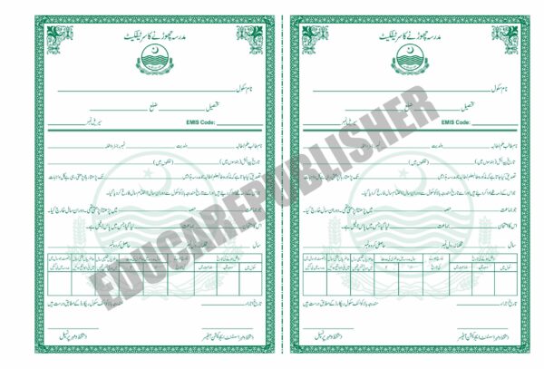 School Leaving Certificate (PUNJAB) - Image 2