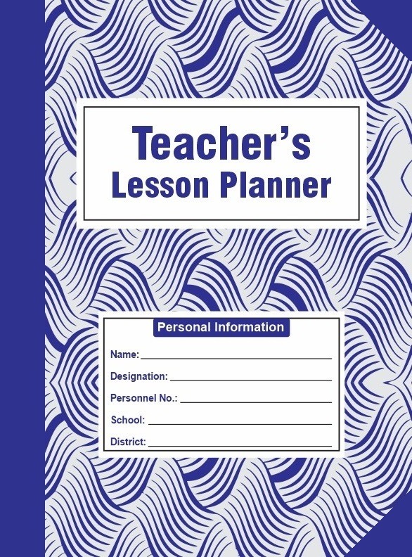 Teacher's Lesson Planner Register - Image 2
