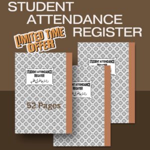 Student Attendance Register U.M 1 Time