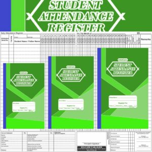 Student Attendance Register E.M (2 Times)